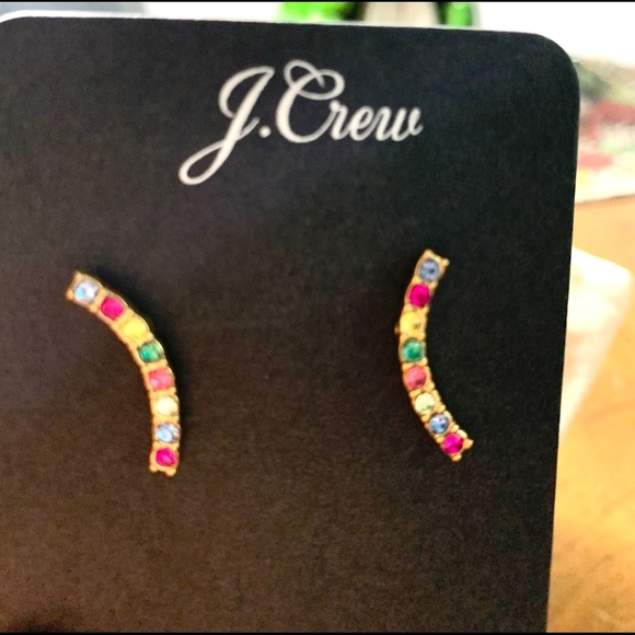 2/$25 J. Crew Multicolor Earrings, NWT - Picture 3 of 7